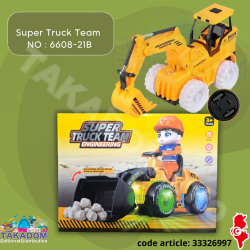 Super truck team Réf: 6608-21B - سوبر تراك تيم مرجع: 6608-21B