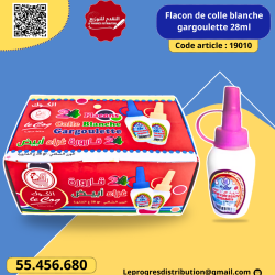 Flacon de colle blanche gargoulette 28ml 24b