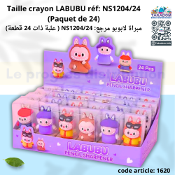 Présentoir de 24 tailles crayon LABUBU Réf: NS1204/24