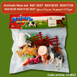 Animals New set  Réf: 3537  NS418/25  NS417/25
