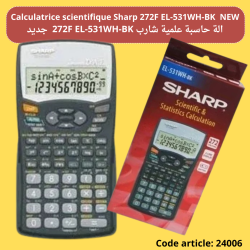 Calculatrice scientifique Sharp 272F EL-531WH-BK  NEW