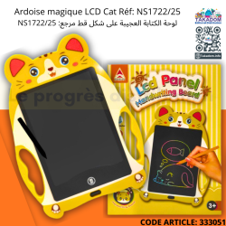 Ardoise magique LCD Cat Réf: NS1722/25