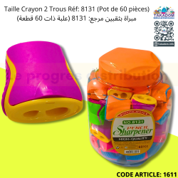 Taille crayon 2Trou NO.8131   60Pieces