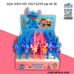 Stylo Stitch NO: NS2122/26 pqt de 36