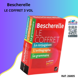 Bescherelle LE COFFRET 3 VOL - 90.800 dt - مجموعة بيشريل (3 مجلدات) - 90.800 دت