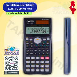 Calculatrice scientifique EATES Réf: FC-991MS 401f