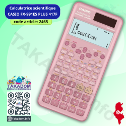 Calculatrice scientifique CASIO Réf: FX-991ES PLUS 417F