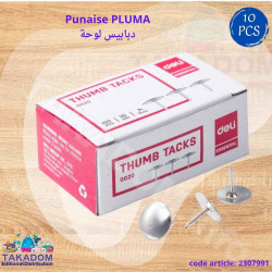 Punaise PLUMA Réf: PL 121-2 (paquet de 10)