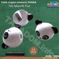 Taille crayon Memoris PANDA Réf : 924083 (paquet de 24 pièces)