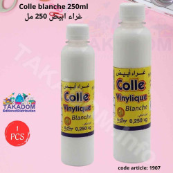 Flacon de Colle blanche (volume 250ml)